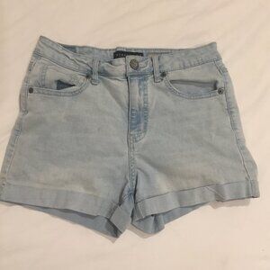 Aeropostale high waisted midi jean shorts size 6 woman's